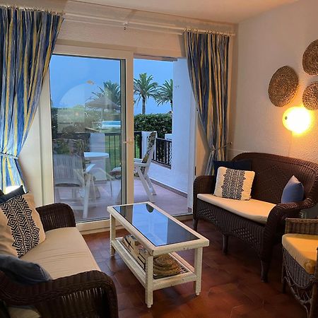 Sea & Pool View Garden Apartment Las Palmeras Nerja Eksteriør billede